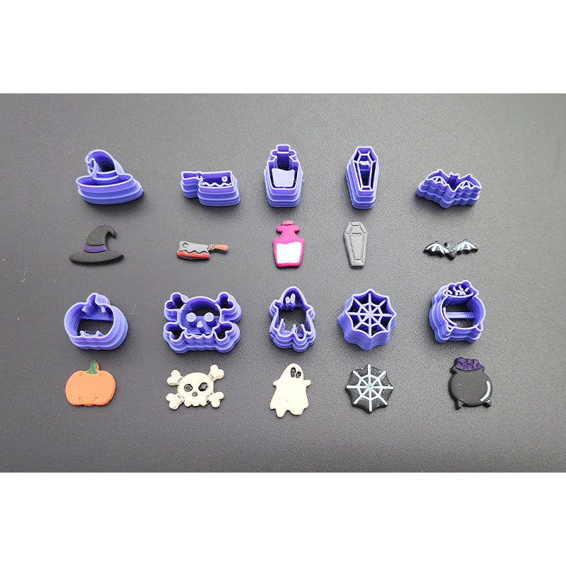 Halloween Stud Cutters - 10 piece set - Colour & Create NZ