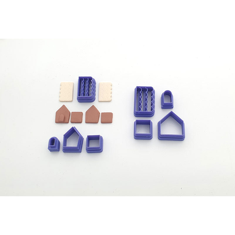 3D Christmas Gingerbread House - 2 sizes - Colour & Create NZ