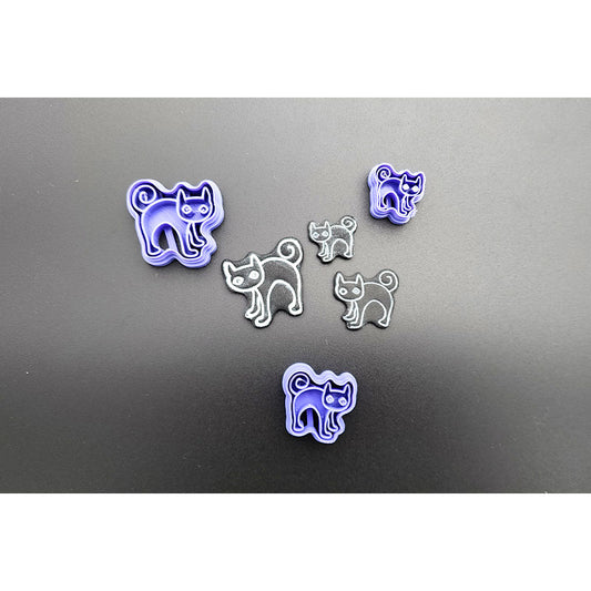 Halloween Cat Cutters -3 sizes - Colour & Create NZ