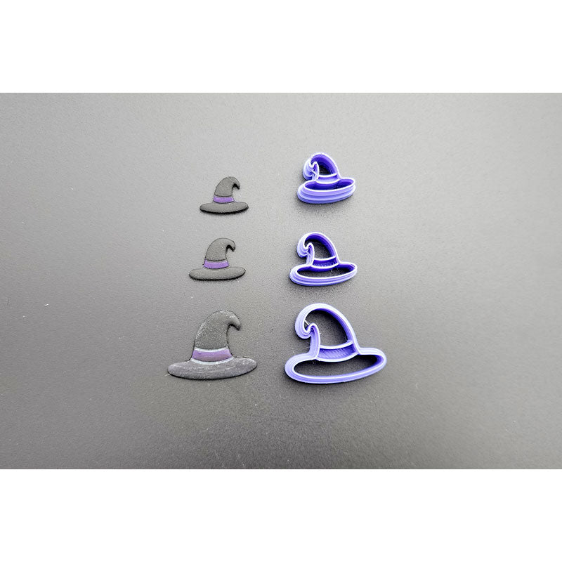 Halloween Witch Hat Cutters -3 sizes - Colour & Create NZ