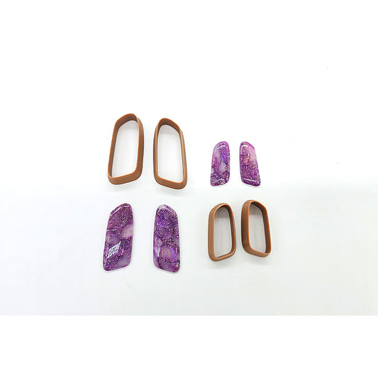 69. Mirrored Organic Rectangles - Colour & Create NZ