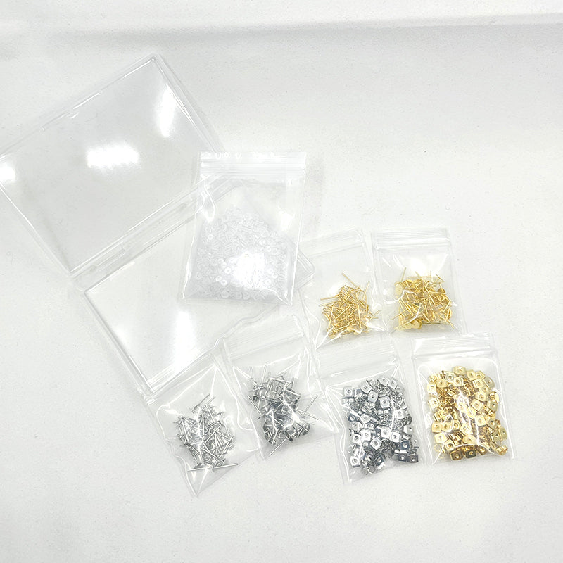 Flat Back Post Set - 100 pairs - Stainless Steel - Colour & Create NZ