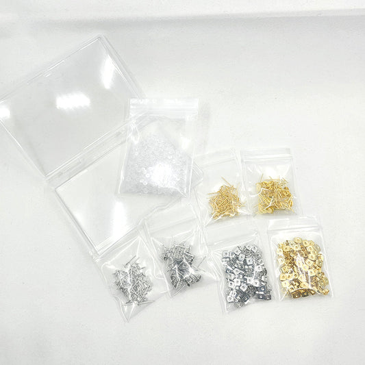 Flat Back Post Set - 100 pairs - Stainless Steel - Colour & Create NZ