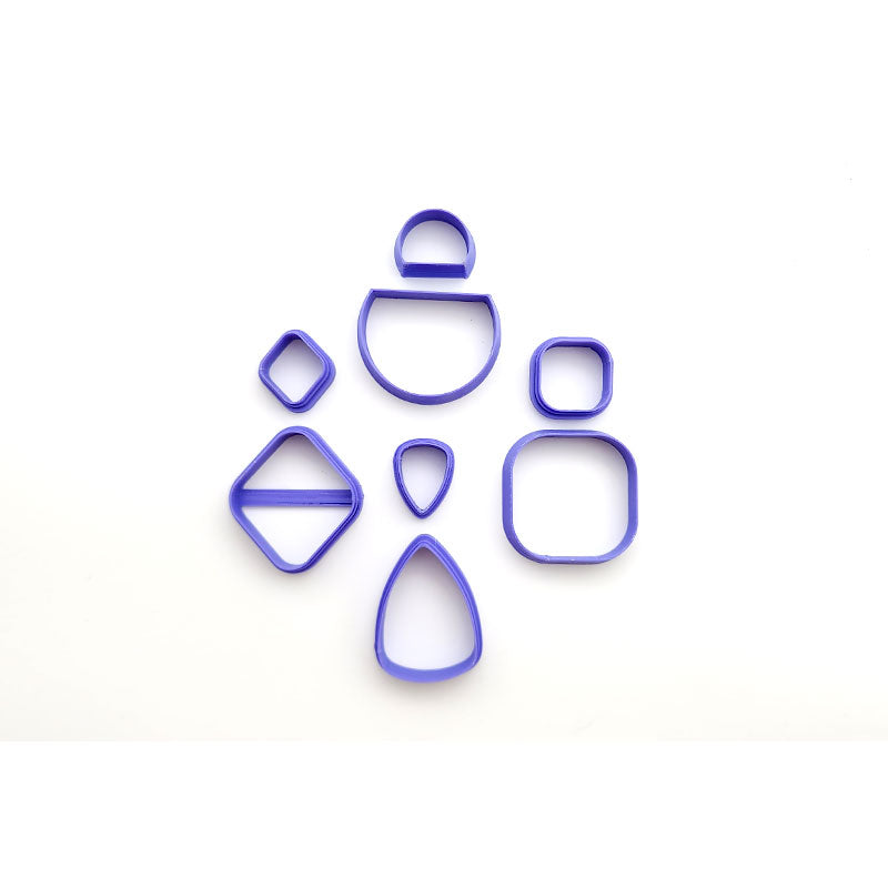 #2 Basic Shape Starter Pack with Studs - 8pc set - Colour & Create NZ