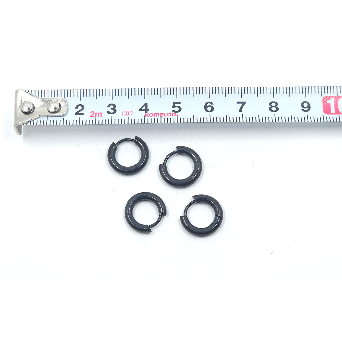 *NEW SIZES* Stainless Steel Hoops- 2 pair, 3 Colours - Colour & Create NZ