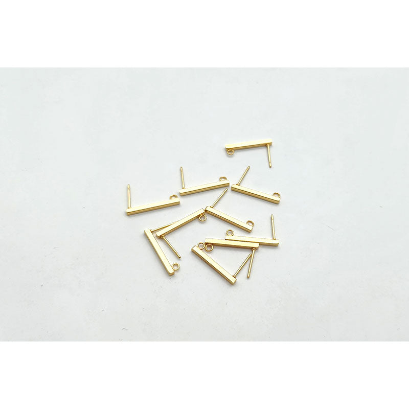 20mm Bar Stud Stainless Steel - 10pcs, 2 colours - Colour & Create NZ
