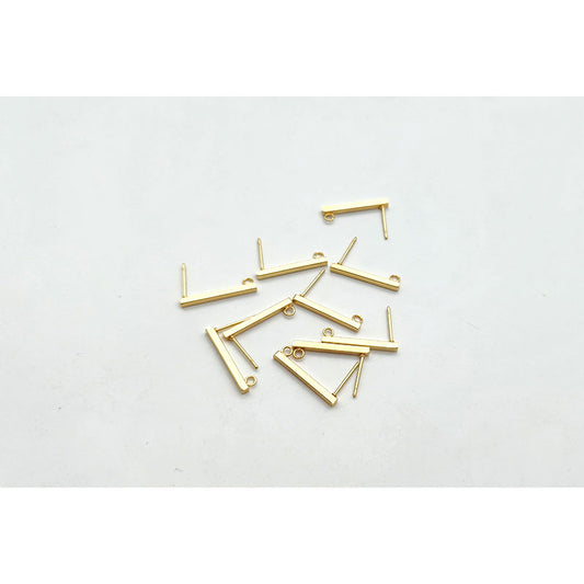 20mm Bar Stud Stainless Steel - 10pcs, 2 colours - Colour & Create NZ