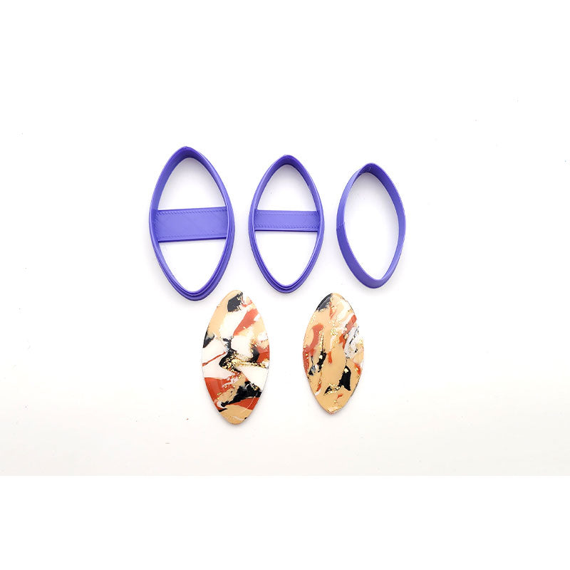 45. Oblong Statement Cutter 3 pc set - Colour & Create NZ