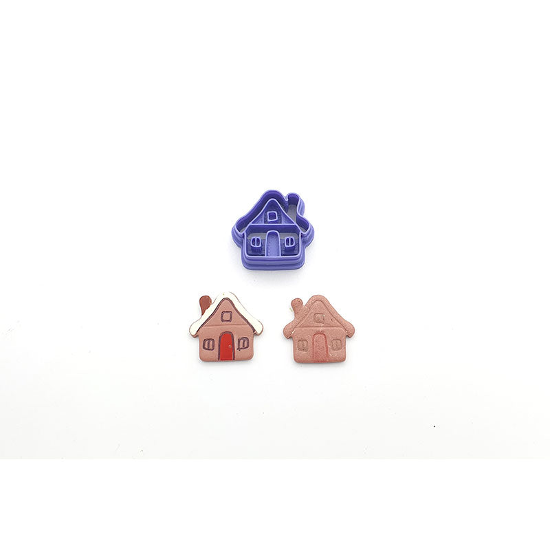 Christmas Gingerbread House With Impressions - Colour & Create NZ