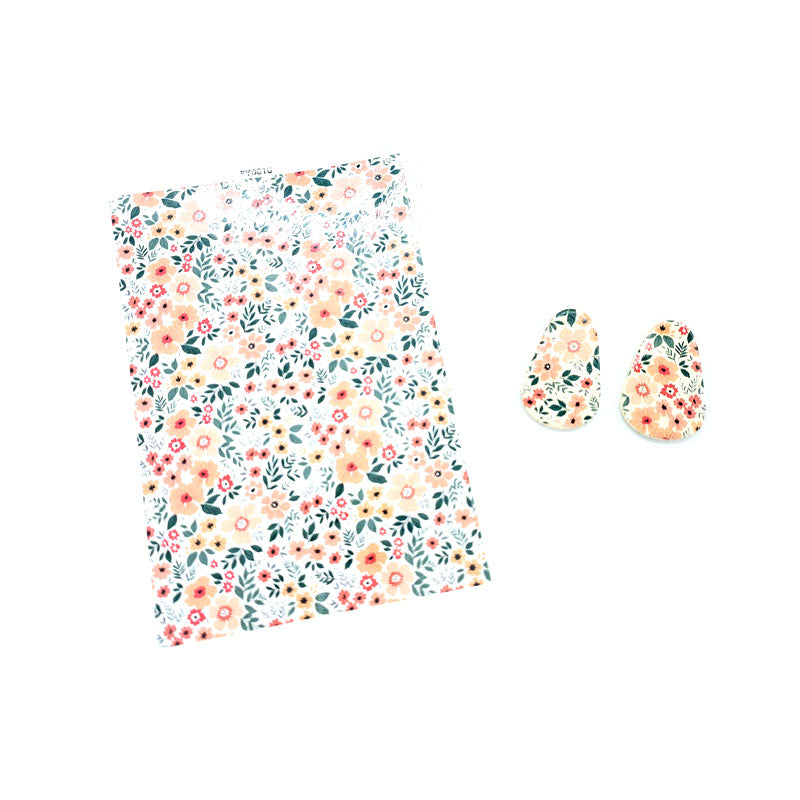 Polymer Clay Water Slide Transfer - 4 Patterns - Colour & Create NZ