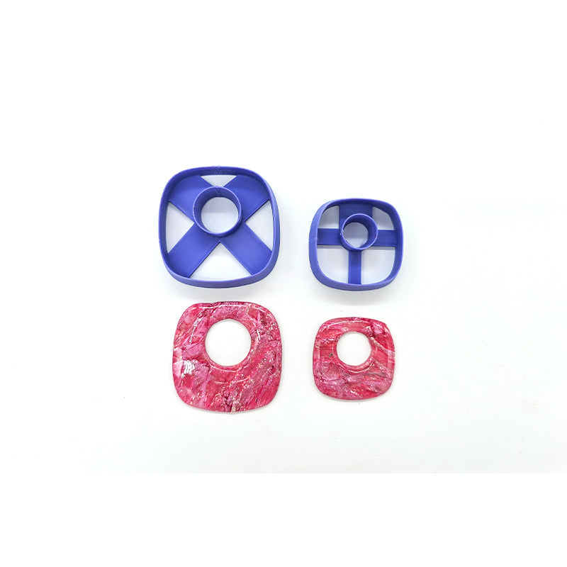 89. Rounded Square Mini Donut Cutter - 2 sizes - Colour & Create NZ