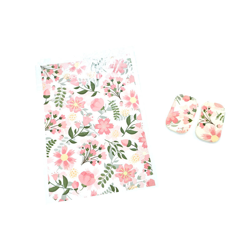 Polymer Clay Water Slide Transfer - 4 Patterns - Colour & Create NZ