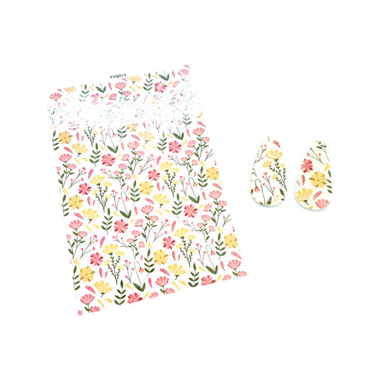 Polymer Clay Water Slide Transfer - 4 Patterns - Colour & Create NZ