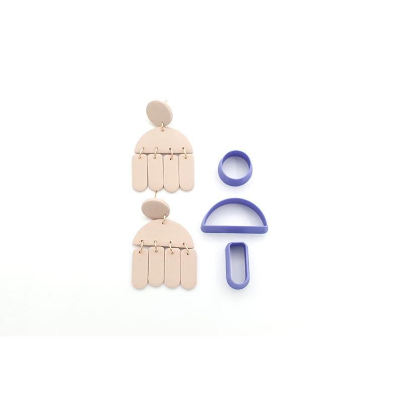 51. Half Circle Dangle Cutter - 3 pc set - Colour & Create NZ