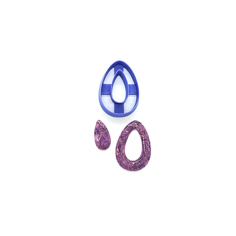 94. Teardrop Donut Cutter - 2 sizes - Colour & Create NZ