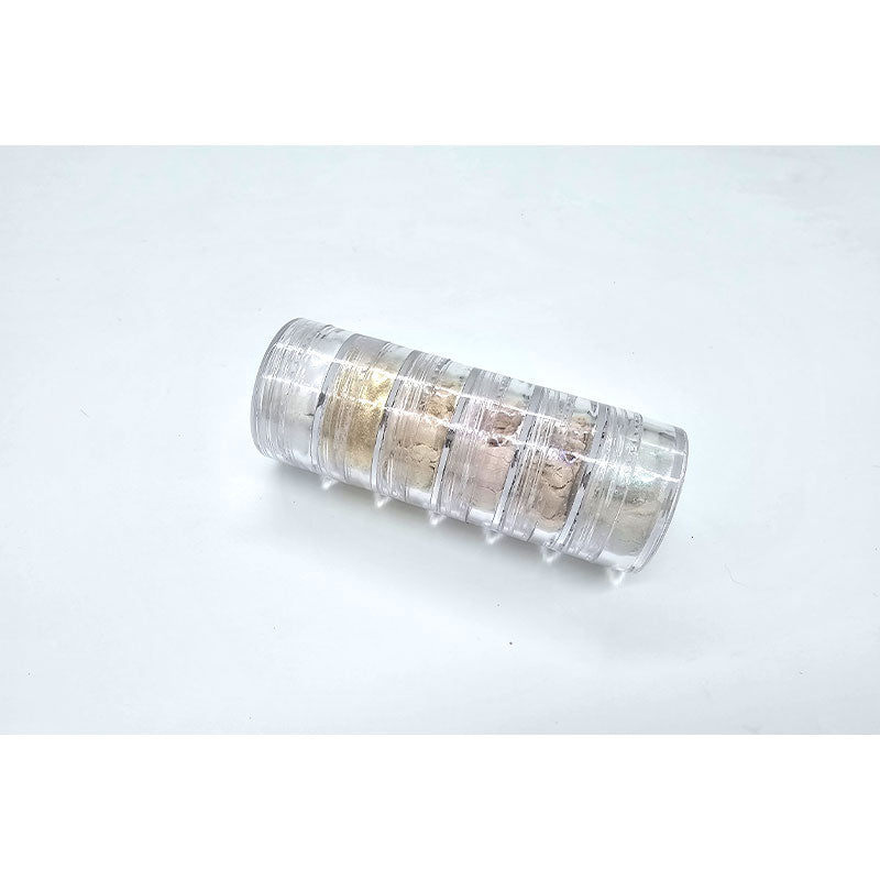 6pc Mica Powder Tower - Iridescent Mix - Colour & Create NZ