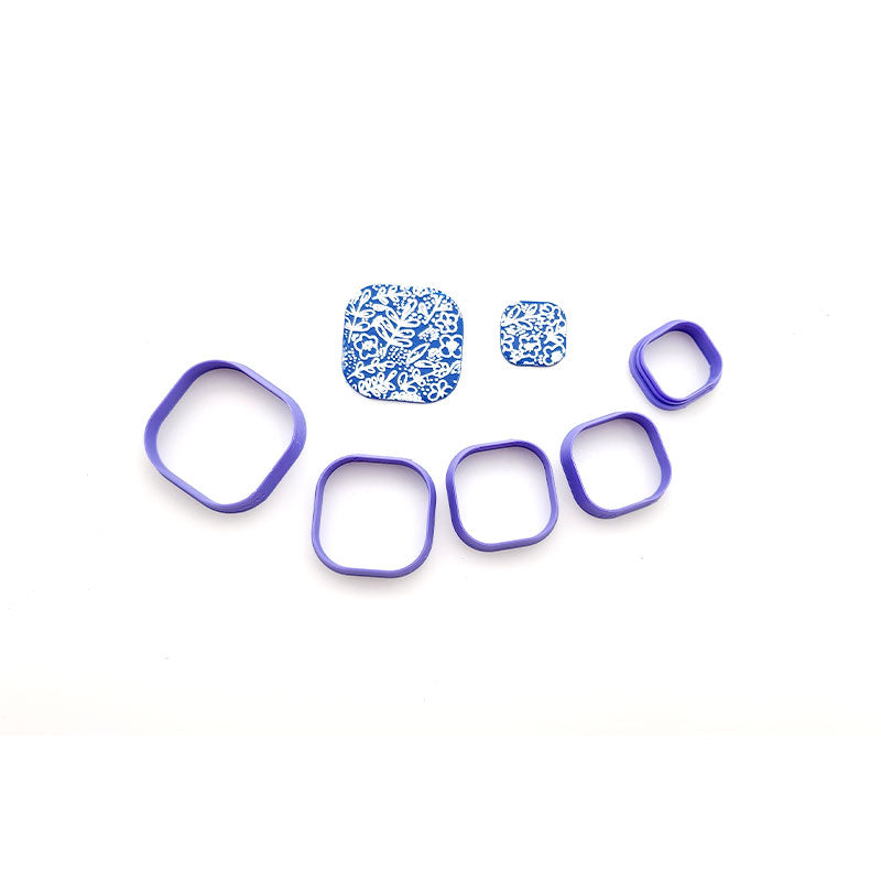 37.. Rounded Square Cutter 5 pc set - Colour & Create NZ