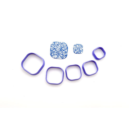 37.. Rounded Square Cutter 5 pc set - Colour & Create NZ