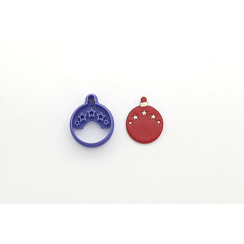 Christmas Bauble with Star Imprint - Colour & Create NZ