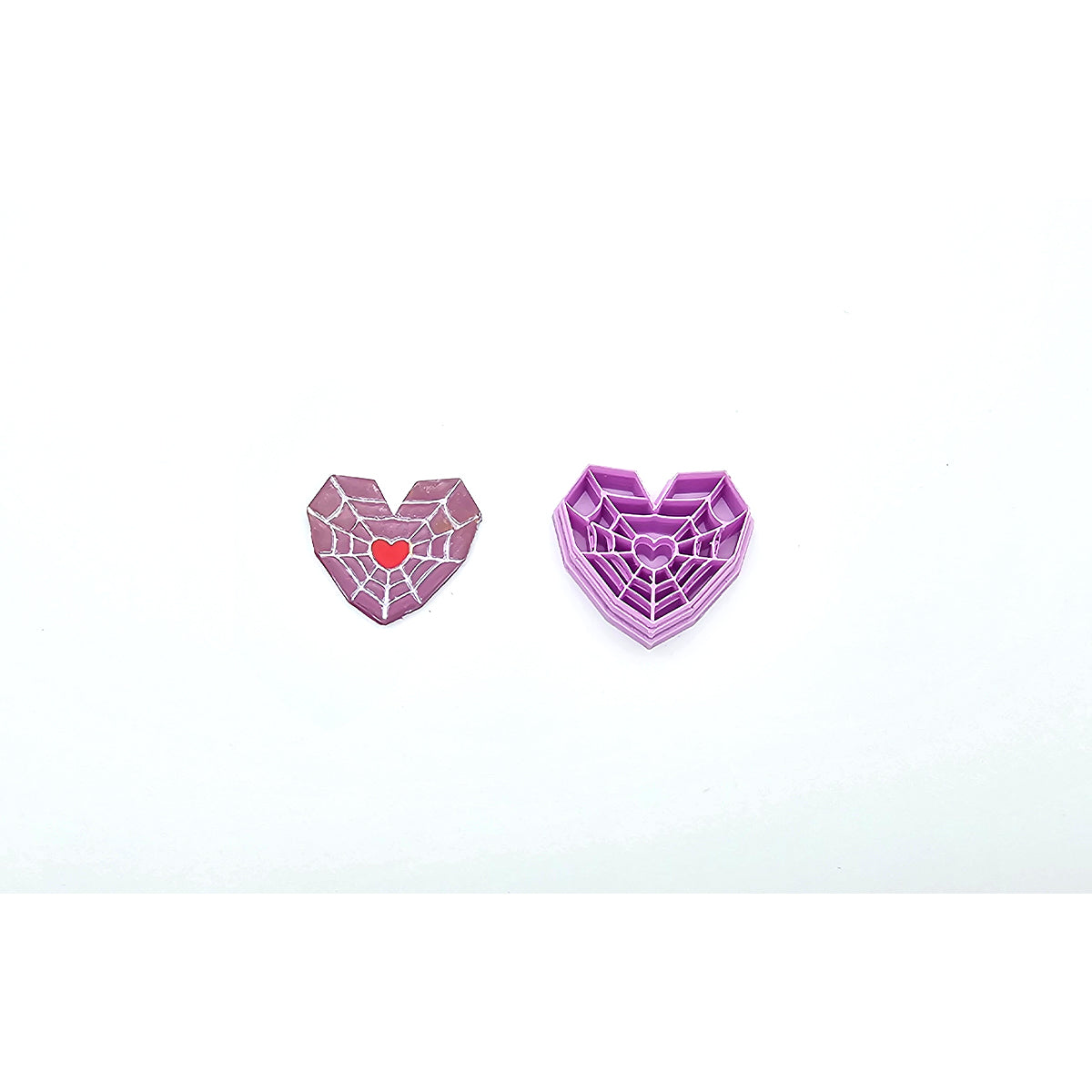 Halloween Heart Web- 2 sizes - Colour & Create NZ
