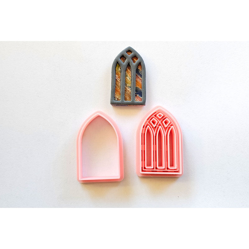 136. Gothic Stained Glass Window Cutters - 6 options
