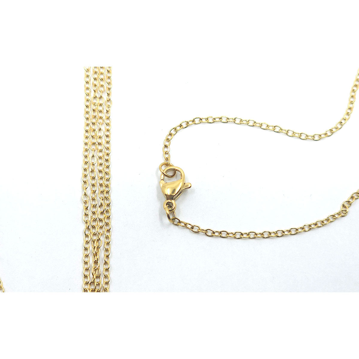 Stainless Steel Chain Necklaces - Silver & Gold 5 pack - Colour & Create NZ