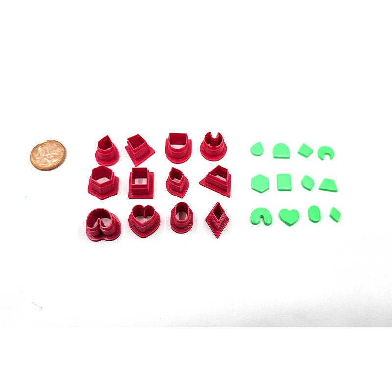 Micro Detail/Stud Cutters - 12 pieces per set - 3 set options