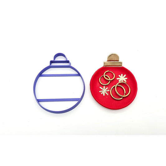 Bauble Trinket Dish Clay Cutter - Colour & Create NZ