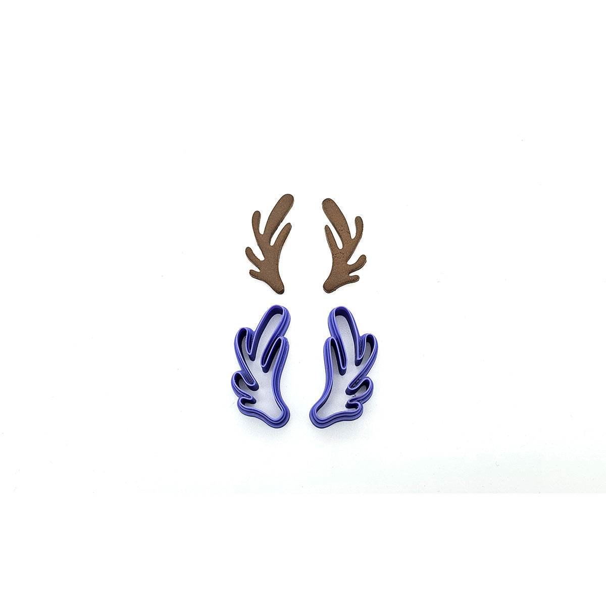 Reindeer Antler Dangle Clay Cutter Sets - 2 options - Colour & Create NZ