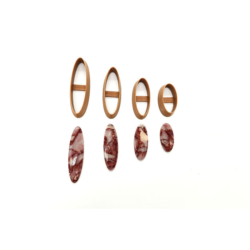 72. Narrow Long Oval Cutter - Colour & Create NZ