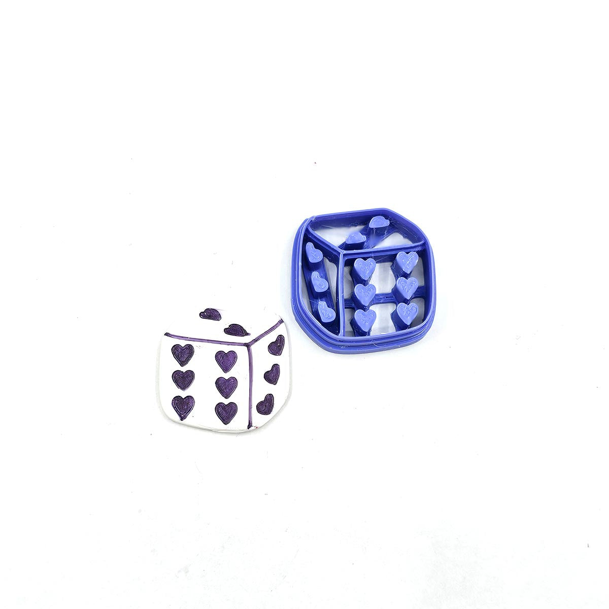 Lucky in Love - Heart Dice - Colour & Create NZ