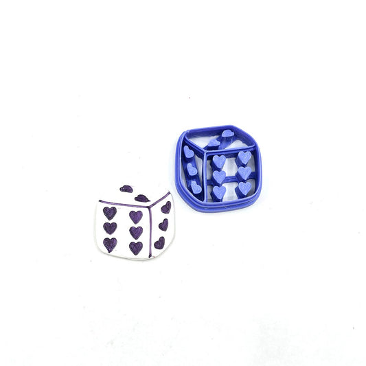 Lucky in Love - Heart Dice - Colour & Create NZ