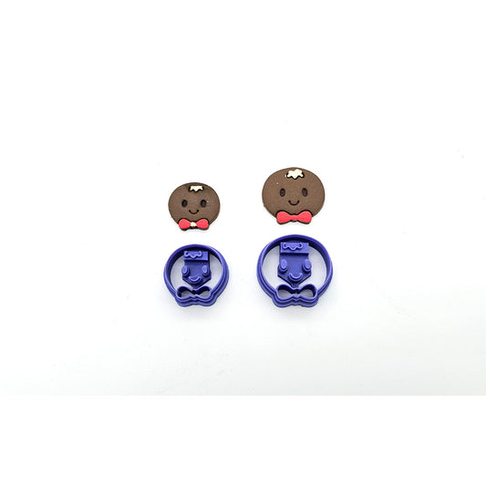 Gingy Head Clay Cutter  - 3 sizes - Colour & Create NZ