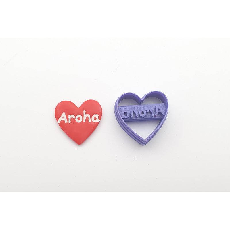 Aroha Heart Cutter - Colour & Create NZ