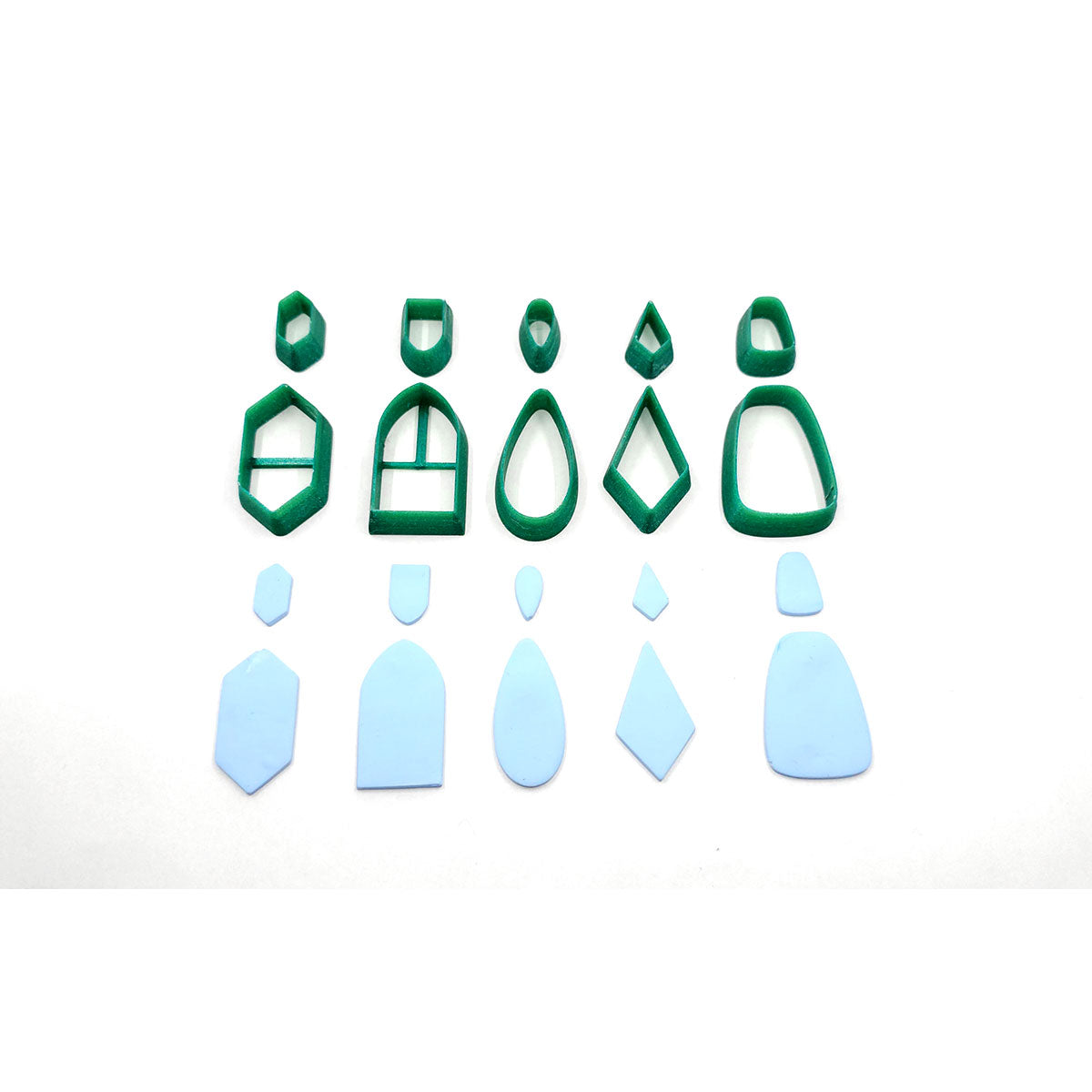 #6 Basic Shape Starter Pack with Studs - 10 pc set - Colour & Create NZ