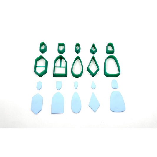 #6 Basic Shape Starter Pack with Studs - 10 pc set - Colour & Create NZ