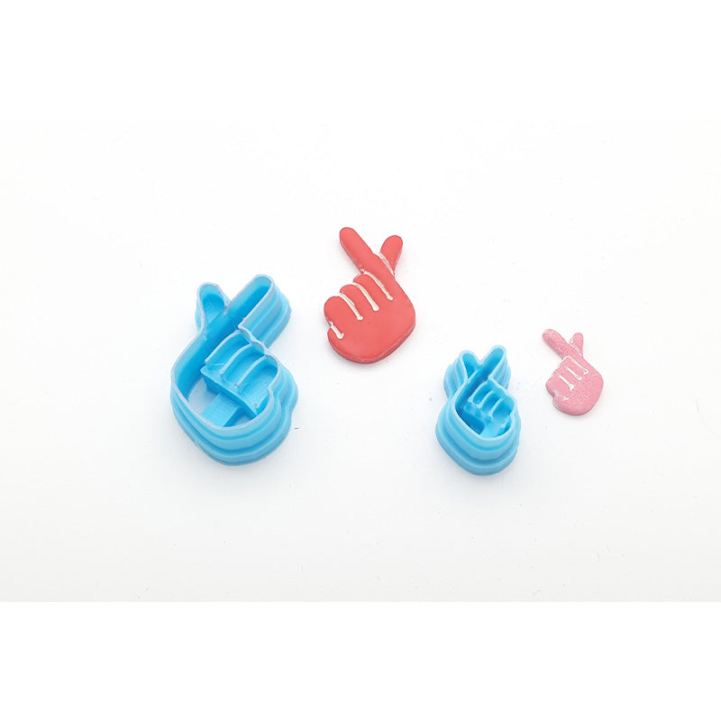 Love You Fingers Cutter - 2 sizes - Colour & Create NZ