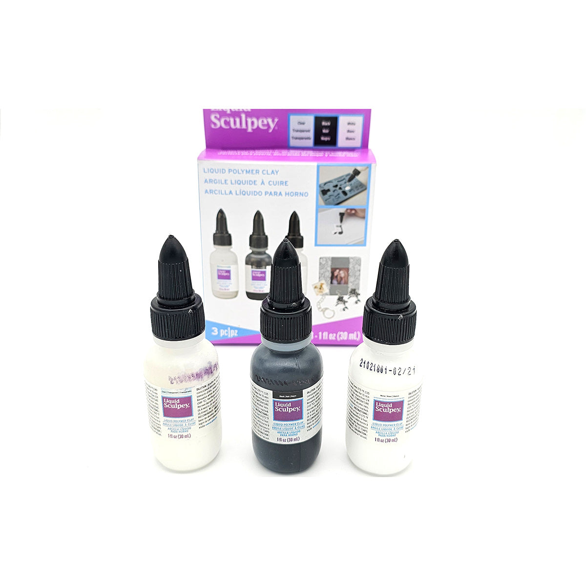 Sculpey Liquid Clay - 3 Piece Pack - Classic - Colour & Create NZ