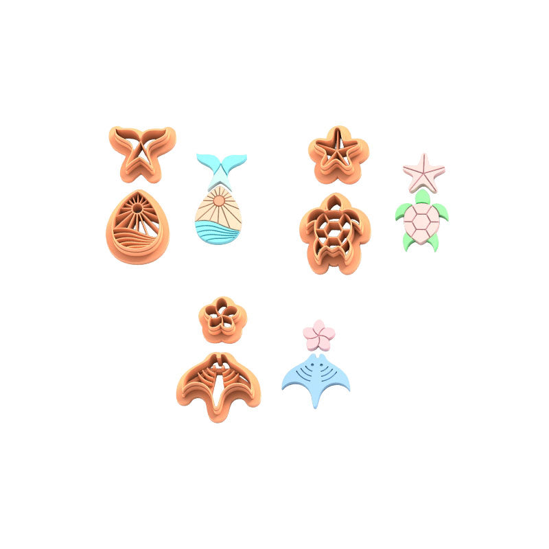 Ocean Theme Dangle Cutter Sets