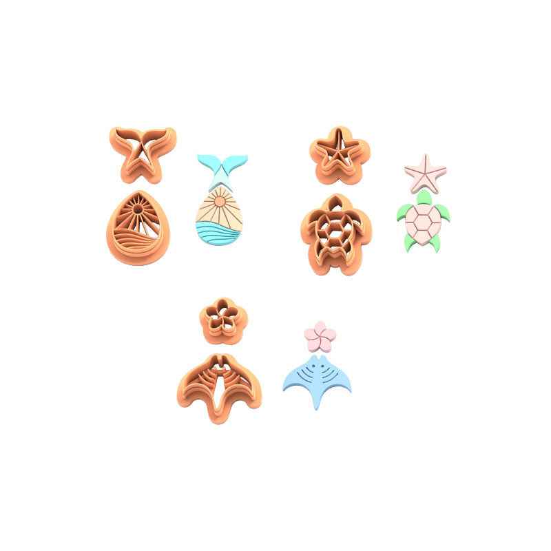 Ocean Theme Dangle Cutter Sets