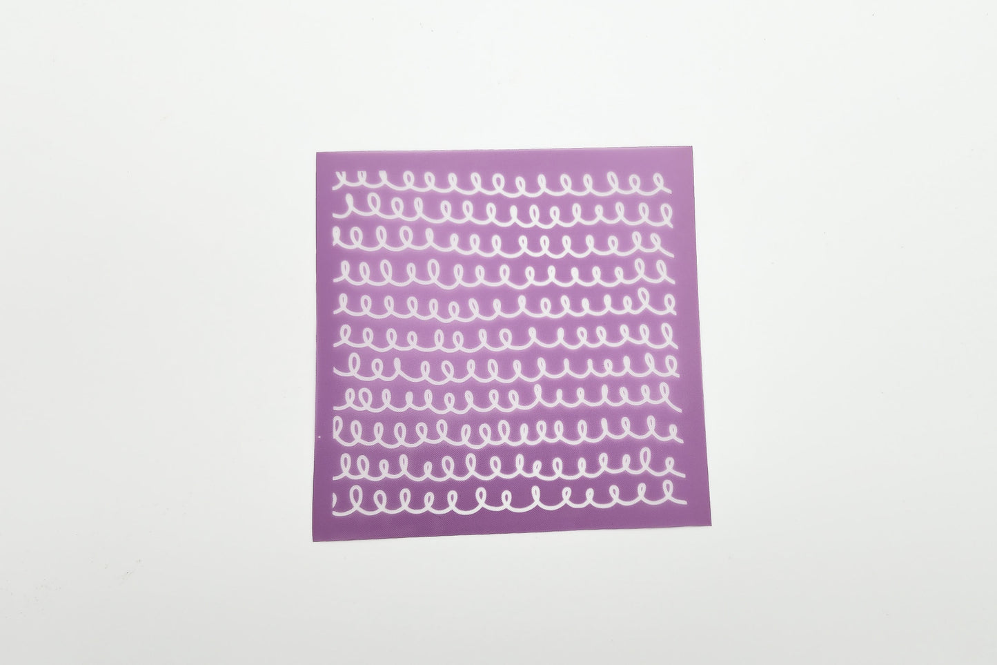 Mini Silkscreen Loopy Doodle Lines - Colour & Create NZ