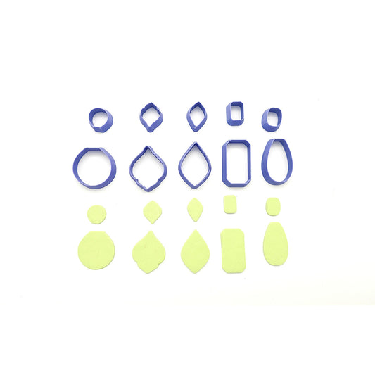 #4 Basic Shape Starter Pack with Studs - 10 pc set - Colour & Create NZ