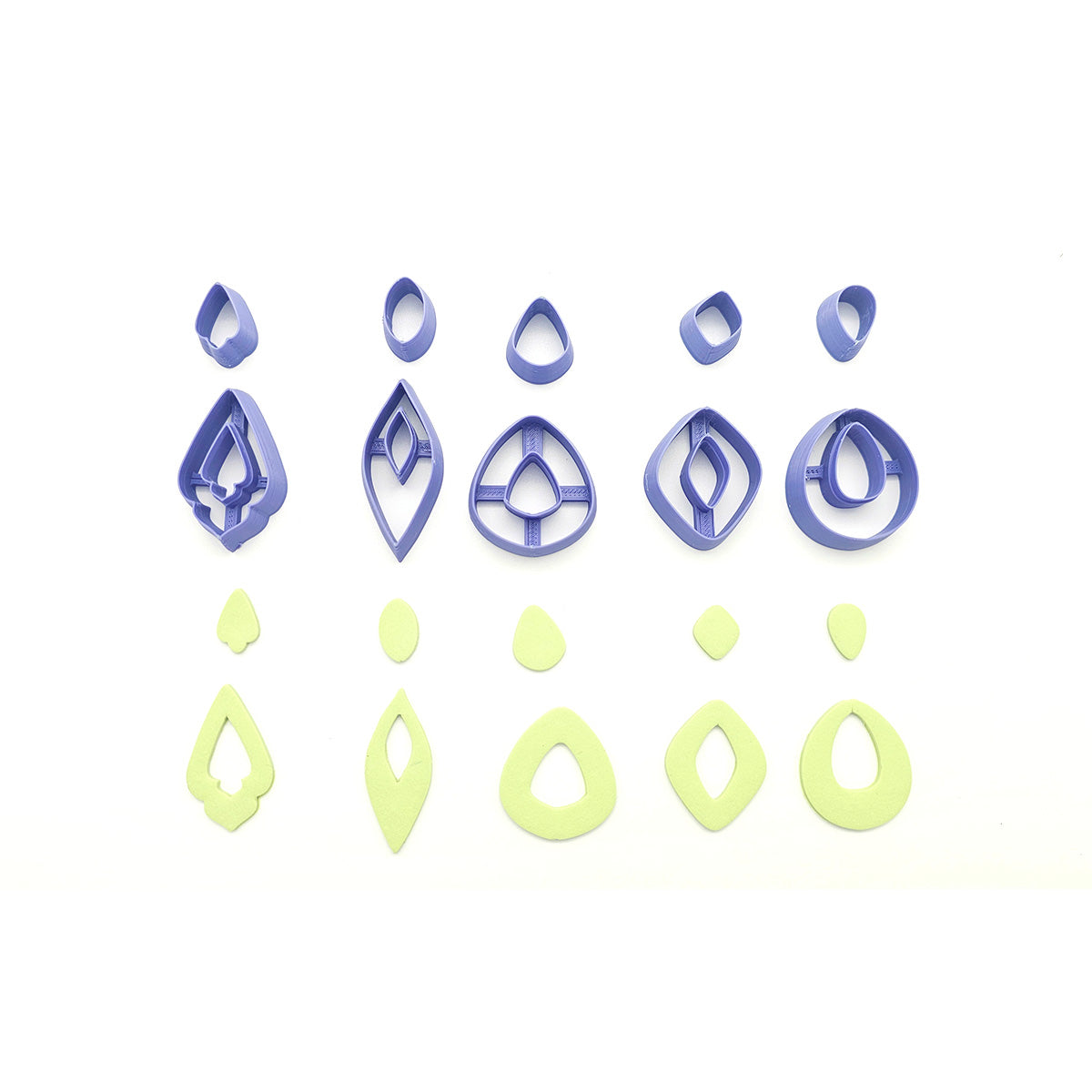 #5 Basic Shape with Donut Starter Pack with Studs - 10 pc set - Colour & Create NZ