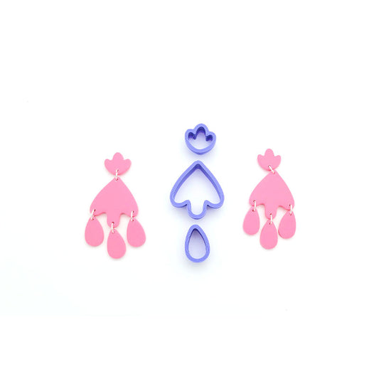 57. Petal Arrow Dangle Cutter Set - 3 pc - Colour & Create NZ