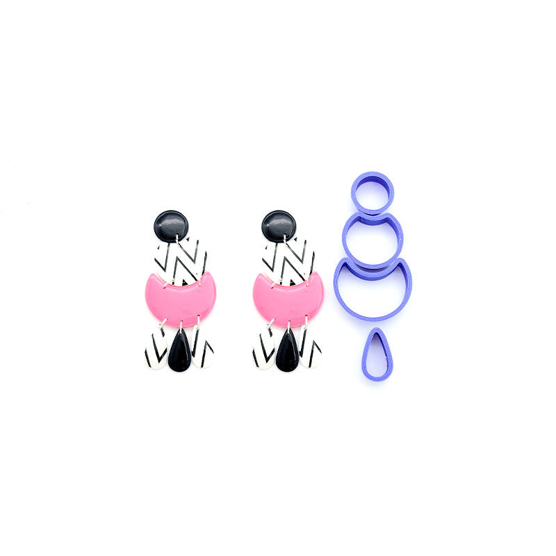 54. Round Nesting Dangle Cutter Set - 4 pc - Colour & Create NZ