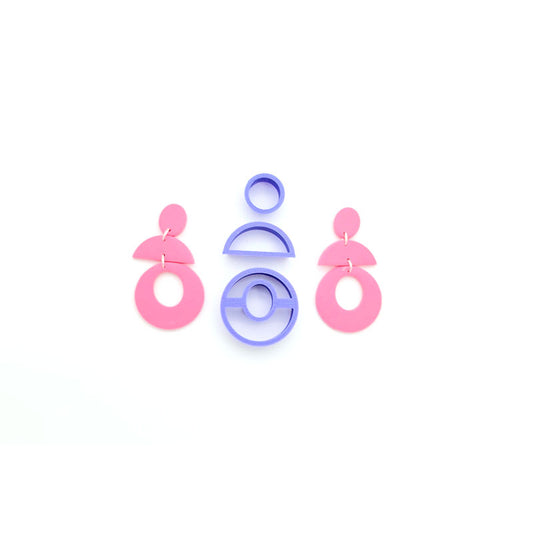 63. Nesting Circle Donut Cutter - 3 pc set - Colour & Create NZ