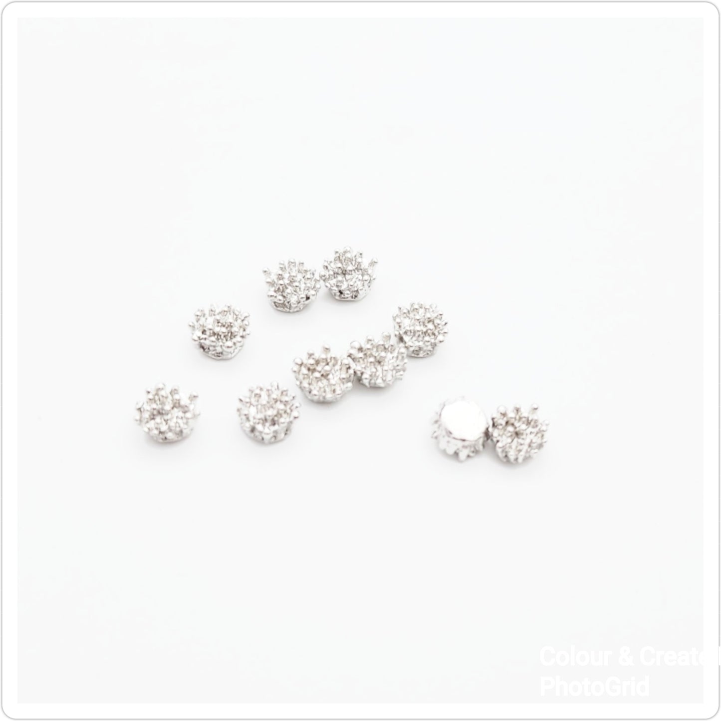 Flower Stamen Charm - KC Gold & Silver - Colour & Create NZ