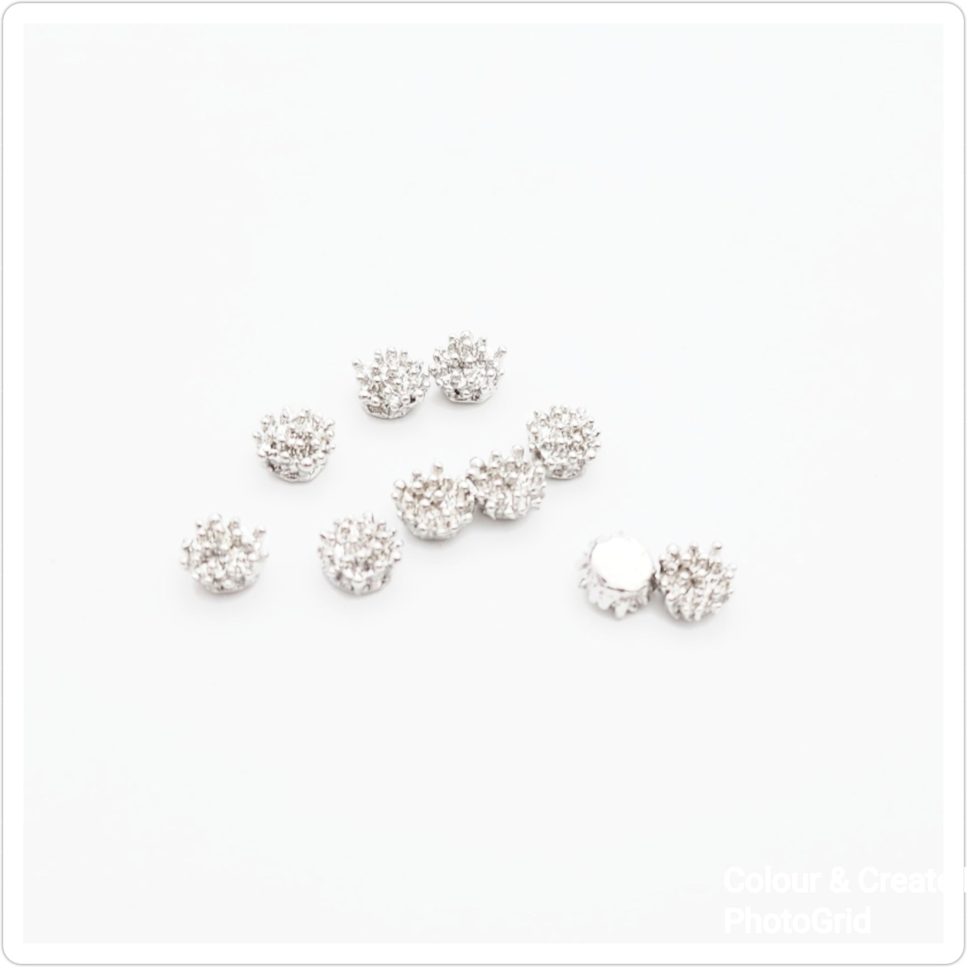 Flower Stamen Charm - KC Gold & Silver - Colour & Create NZ