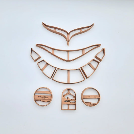 From the Mountains to the Ocean -Motu Manea Collaboration - Colour & Create NZ