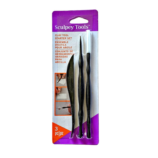 Sculpey Clay Tools Starter Pack- 3pc set